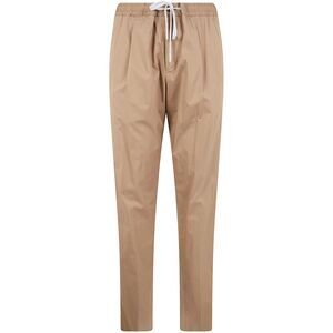 Pt01 Men Soft Popeline Regular Trousers
